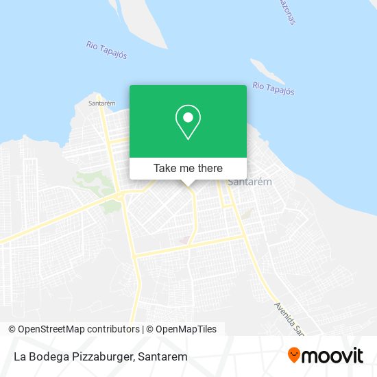 Mapa La Bodega Pizzaburger
