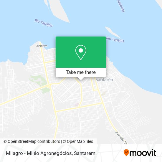 Milagro - Miléo Agronegócios map