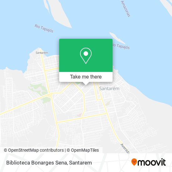 Biblioteca Bonarges Sena map