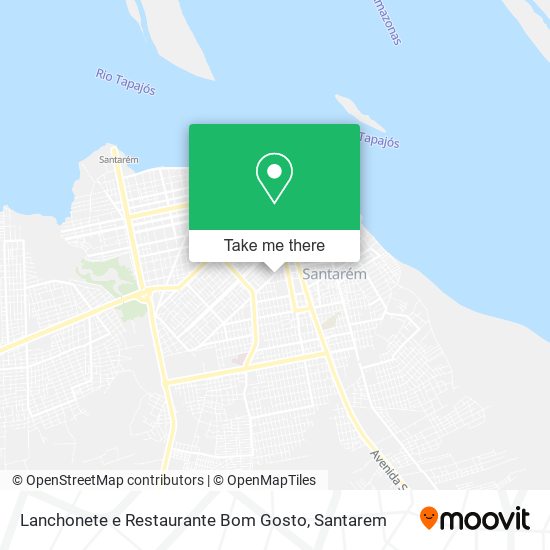 Lanchonete e Restaurante Bom Gosto map