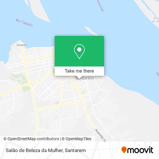 Salão de Beleza da Mulher map