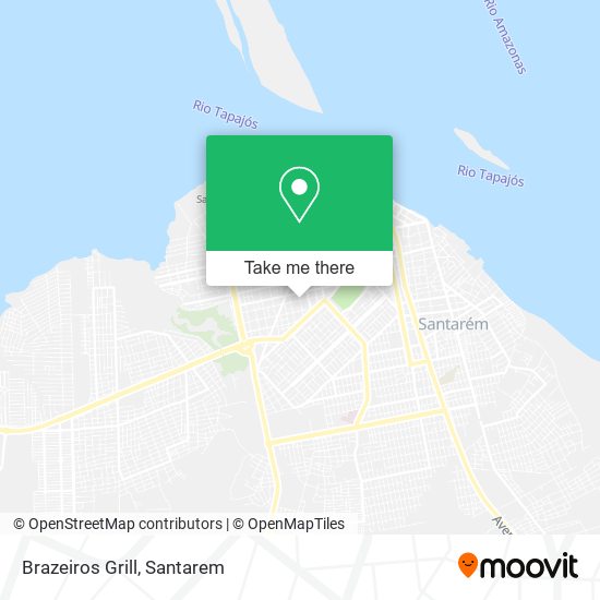 Mapa Brazeiros Grill