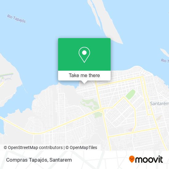 Compras Tapajós map