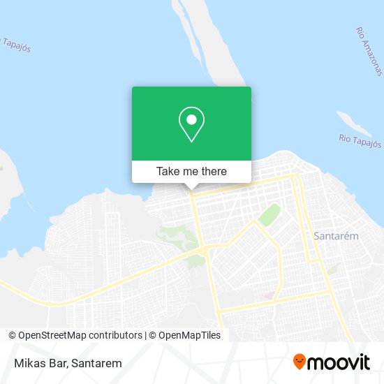 Mikas Bar map