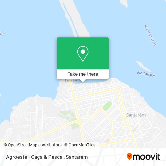 Agroeste - Caça & Pesca. map