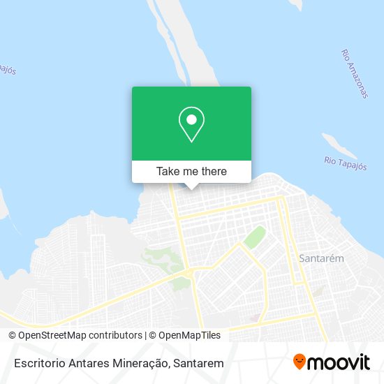 Escritorio Antares Mineração map