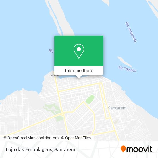 Loja das Embalagens map
