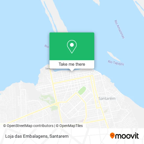 Loja das Embalagens map
