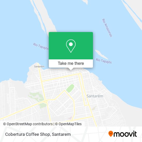 Cobertura Coffee Shop map