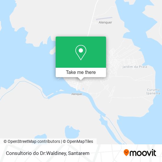 Consultorio do Dr:Waldiney map