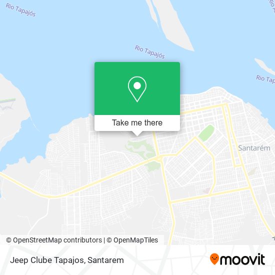 Jeep Clube Tapajos map