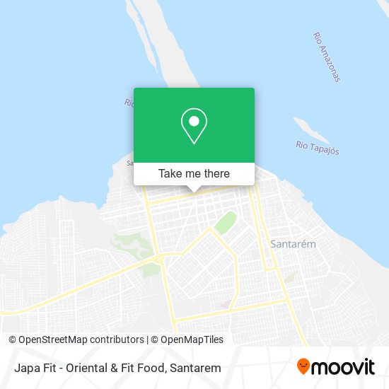 Mapa Japa Fit - Oriental & Fit Food