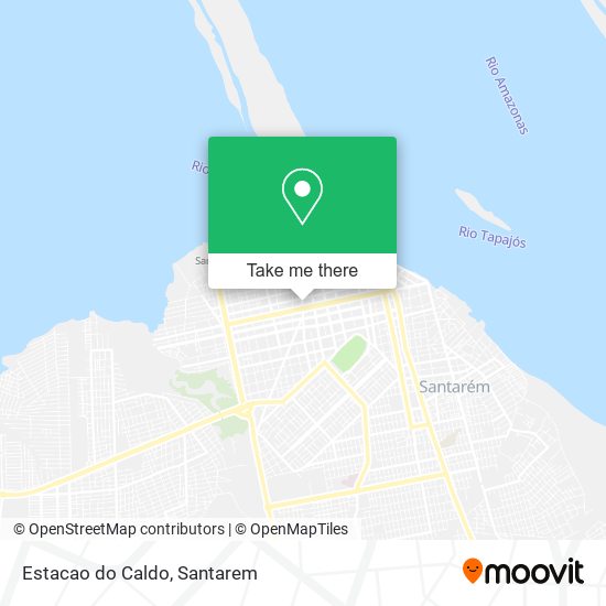 Estacao do Caldo map
