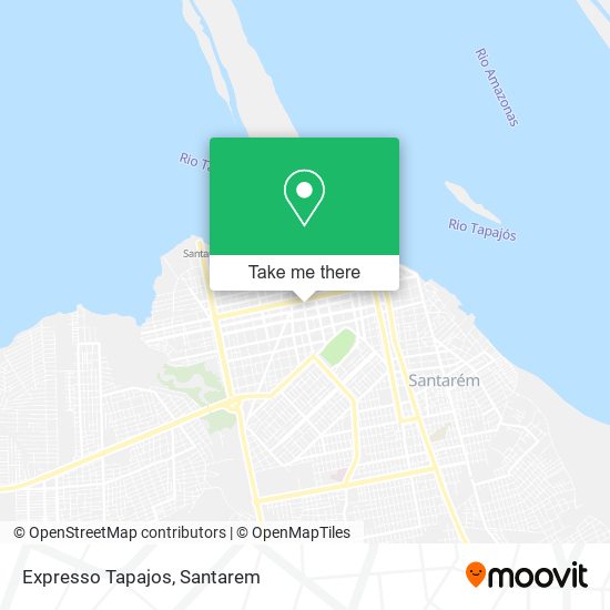 Expresso Tapajos map