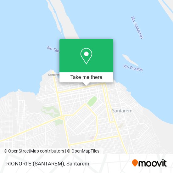 RIONORTE (SANTAREM) map