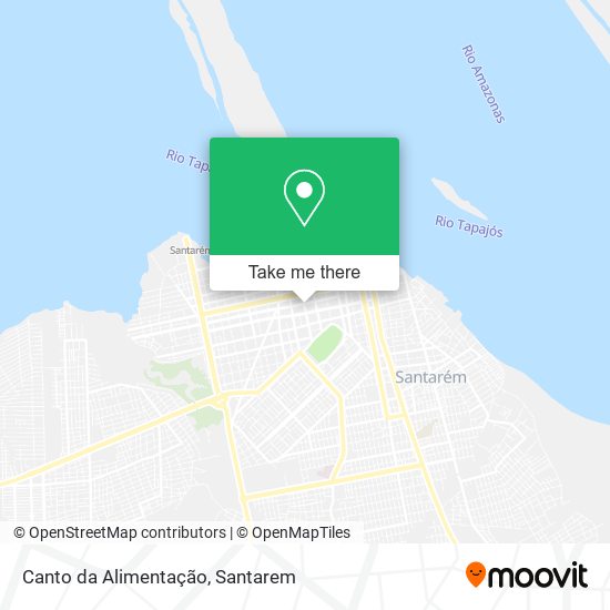 Canto da Alimentação map