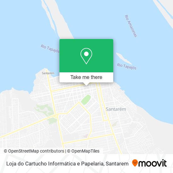 Loja do Cartucho Informática e Papelaria map