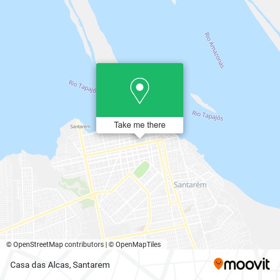Casa das Alcas map