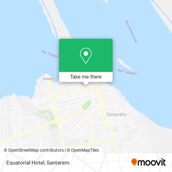 Equatorial Hotel map