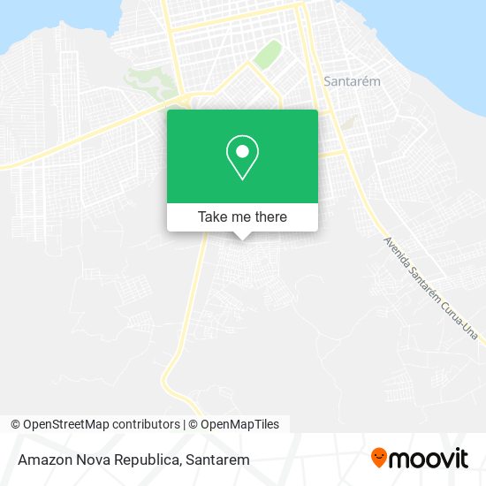 Mapa Amazon Nova Republica