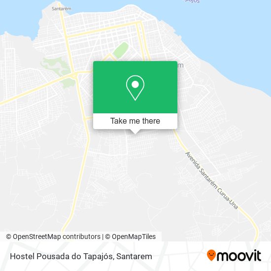 Hostel Pousada do Tapajós map