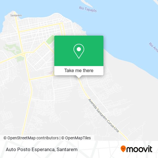 Auto Posto Esperanca map