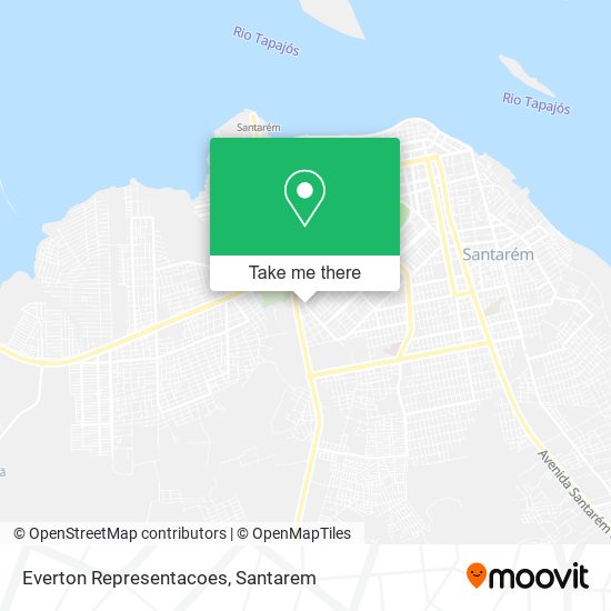 Everton Representacoes map