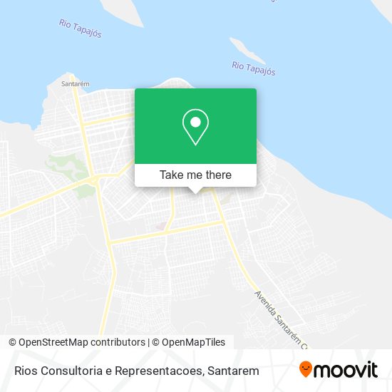 Mapa Rios Consultoria e Representacoes