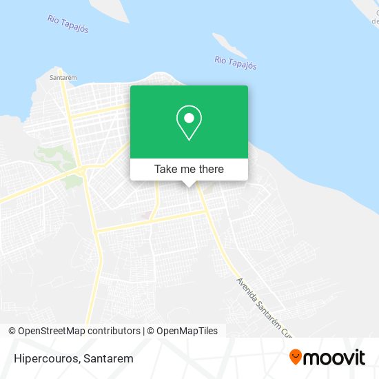 Hipercouros map