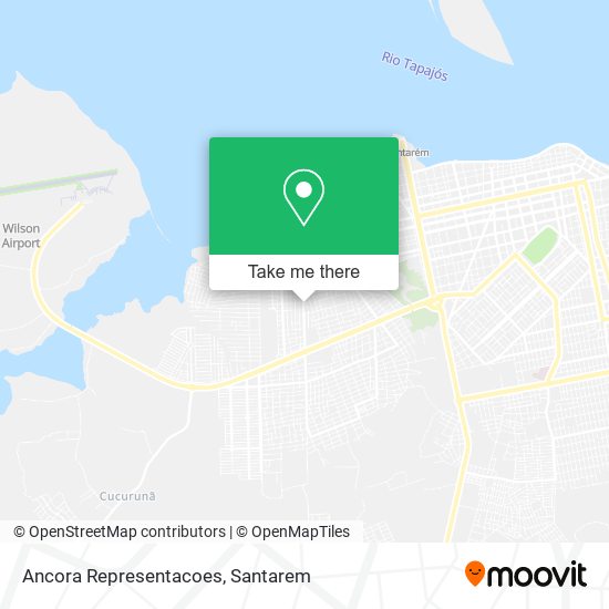 Ancora Representacoes map