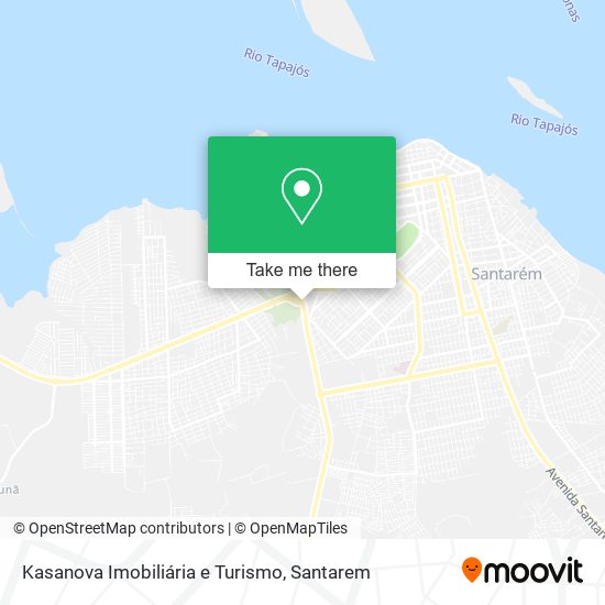 Kasanova Imobiliária e Turismo map