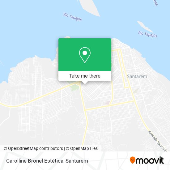 Carolline Bronel Estética map