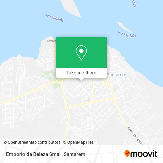 Emporio da Beleza Small map