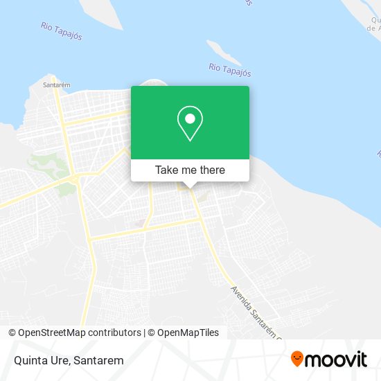 Quinta Ure map