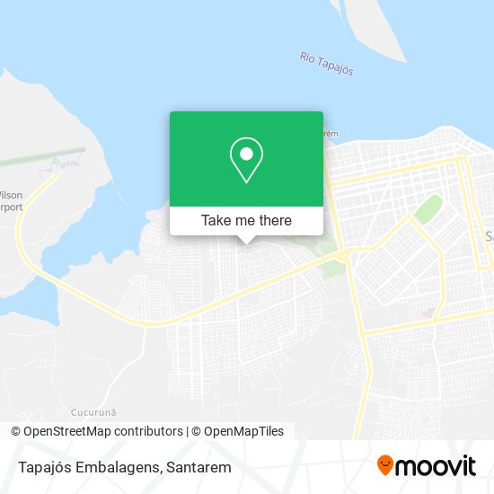 Tapajós Embalagens map