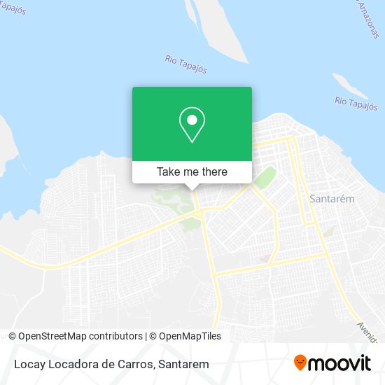 Locay Locadora de Carros map