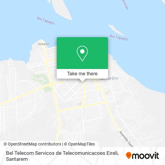 Bel Telecom Servicos de Telecomunicacoes Eireli map