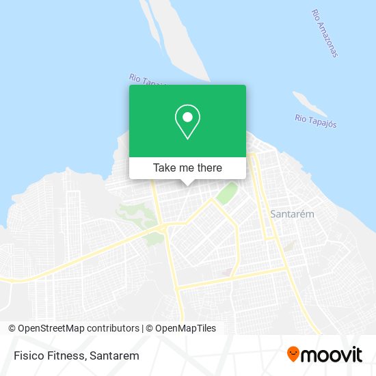 Fisico Fitness map