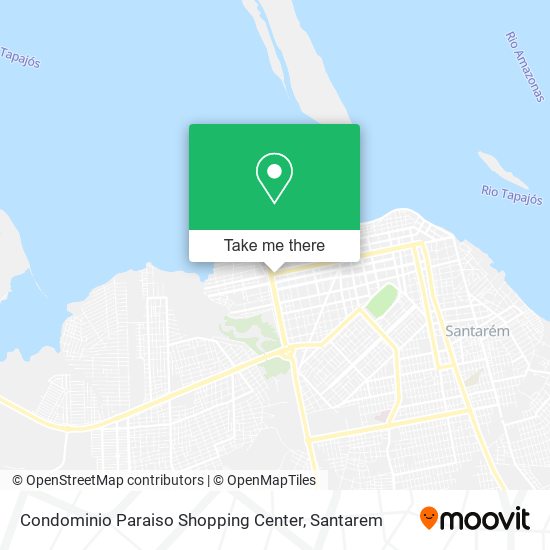 Mapa Condominio Paraiso Shopping Center