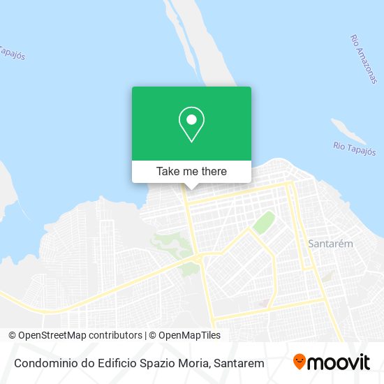 Mapa Condominio do Edificio Spazio Moria