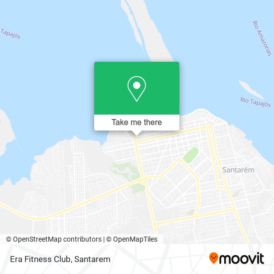 Era Fitness Club map