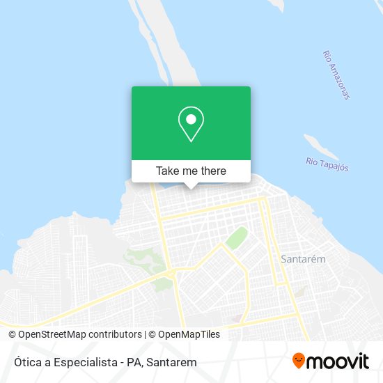 Ótica a Especialista - PA map