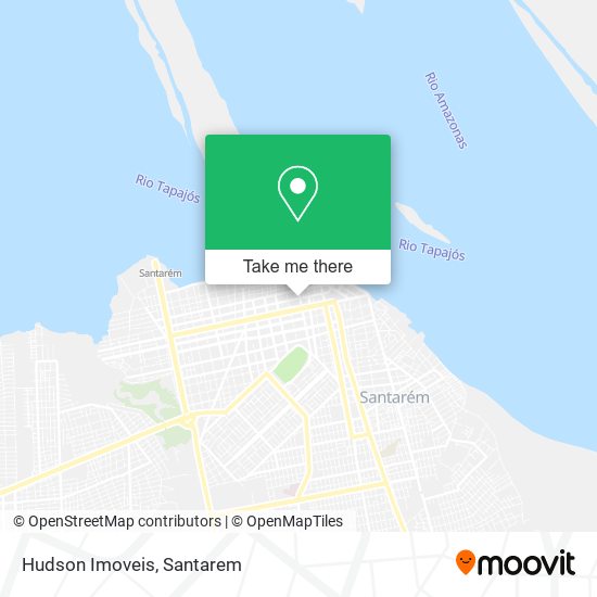 Hudson Imoveis map