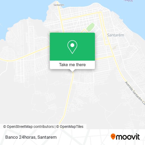Banco 24horas map