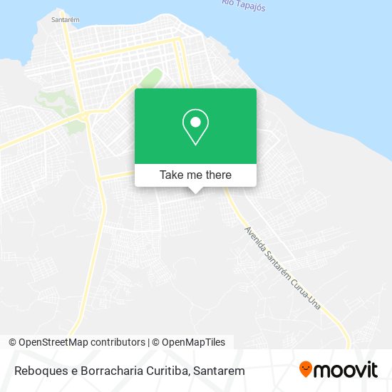 Reboques e Borracharia Curitiba map