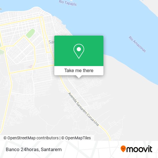Banco 24horas map