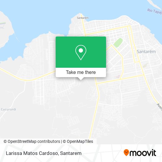 Larissa Matos Cardoso map