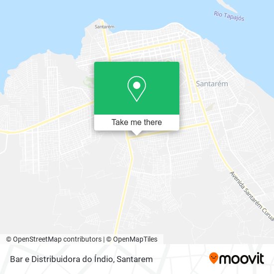 Bar e Distribuidora do Índio map
