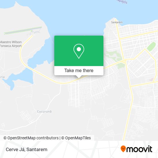 Cerve Já map