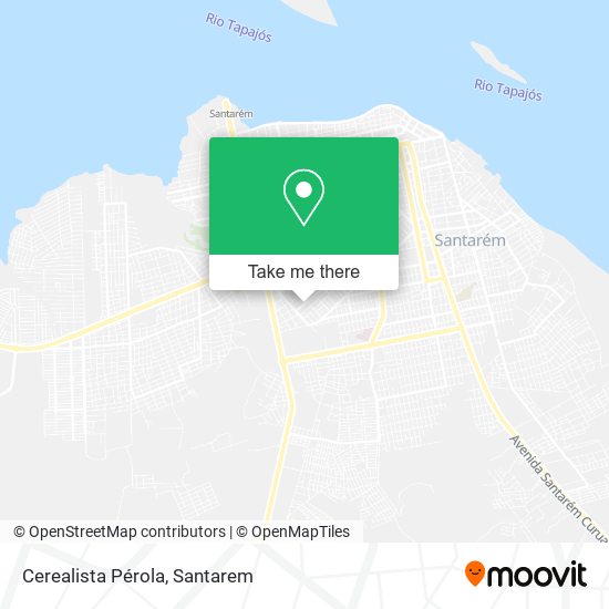 Cerealista Pérola map